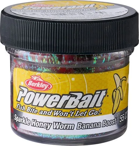 Berkley PowerBait Power Honey Worm 2.5cm 60g Red With Scales