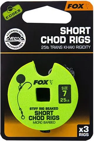 Fox Armapoint Chod Rig #7 11.34kg 3pcs Beaked