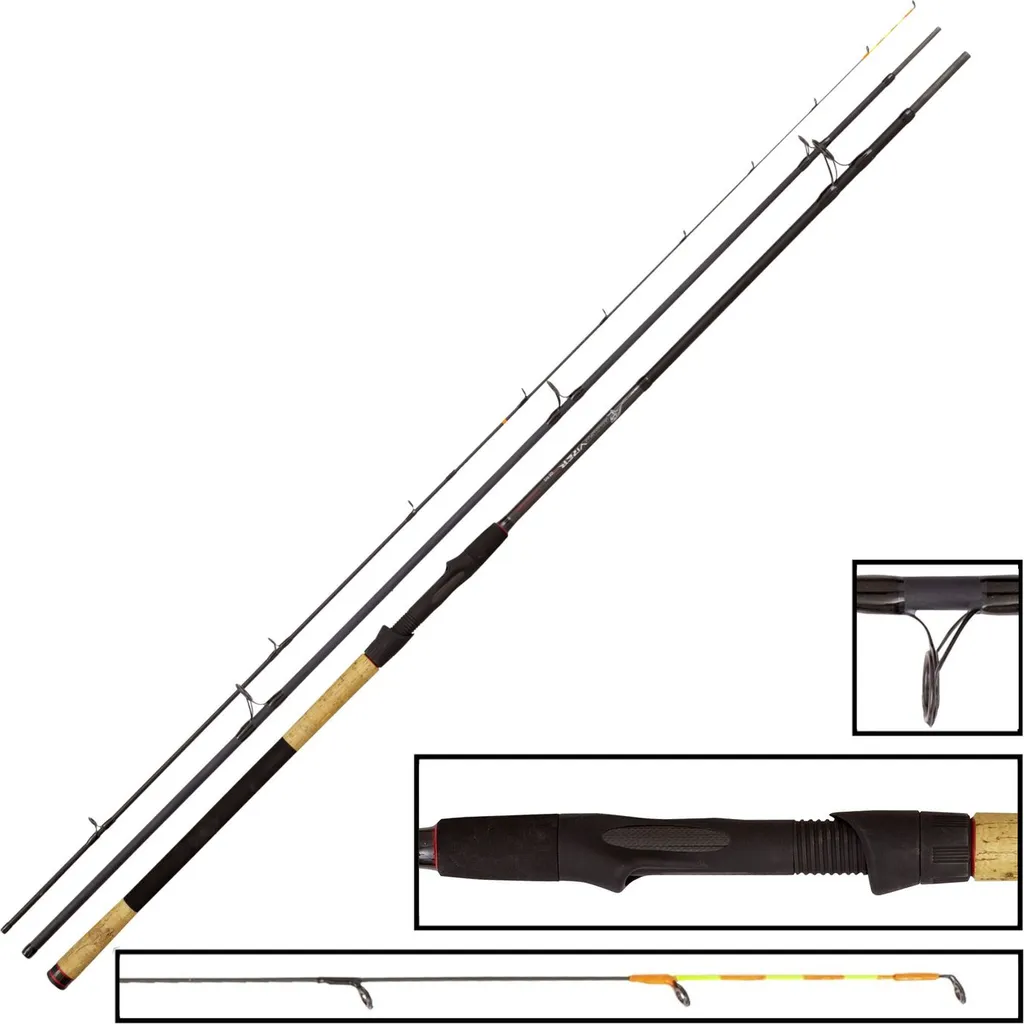 Browning Black Viper III Feederrute 100 R/S 3.9m 100g 3pc