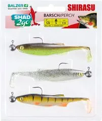 Balzer Shad 2go Weiche Köder 3pc 5g 7.5cm Jighead
