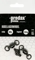 Predax Kugellagerwirbel black nickel 130kg