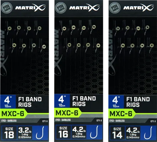 Matrix MXC-6 Ready-made Rigs 14 0.145mm 10cm Barbless