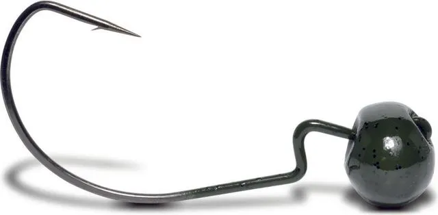 VMC 7340RJ Rugby Jig 3.5g 2/0 Green Pumpkin 4pcs