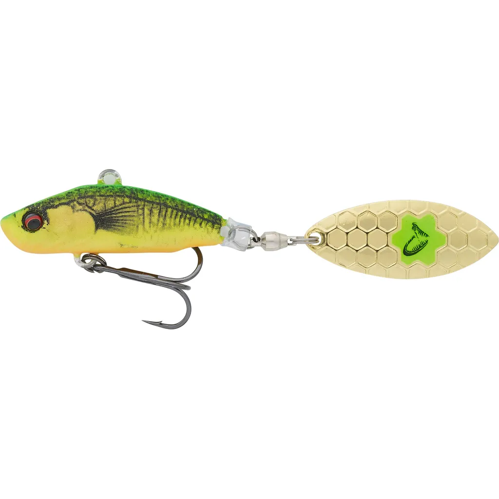 Savage Gear 3D Sticklebait Tailspin Spin tails 7.3cm 13g Firetiger