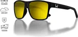 Westin W6 Street 200F Polarisationsbrille Matte Black Brown Yellow Green Cat. 3