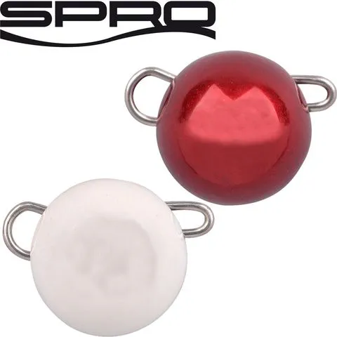 Spro Freestyle Tungsten Bottom Jig 10g white/red