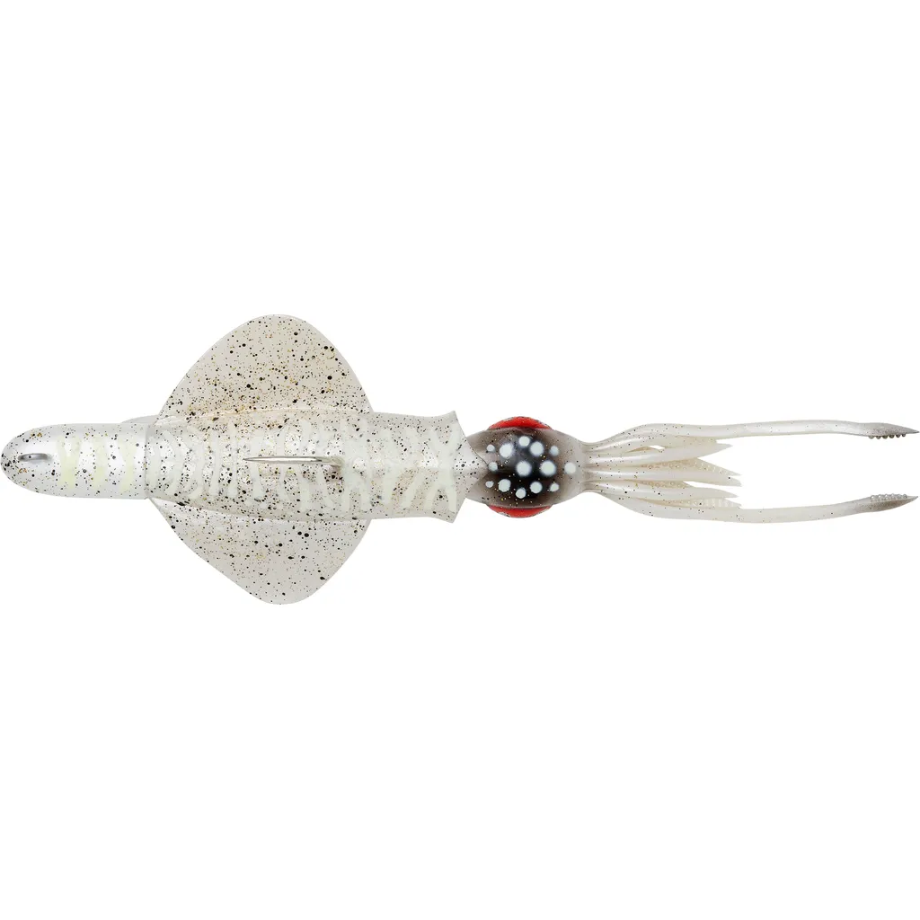 Savage Gear Swim Squid RTF Meeresangelköder 18cm 90g White Glow Cuttlefish