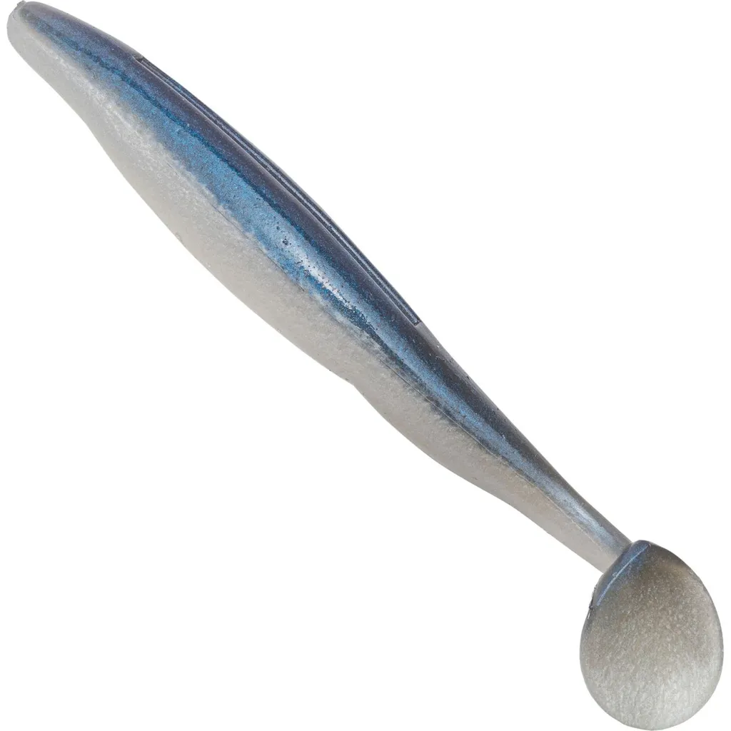 Strike King Swim'n Caffeine Shad Gummiköder 12.5cm Pearl Blue Glimmer Back