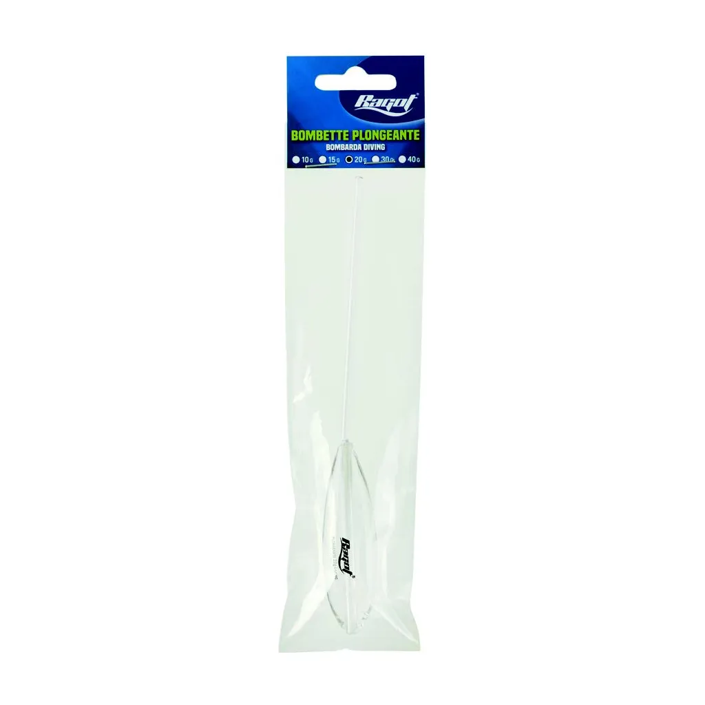 Ragot Transparent Diving Bombarda 50g