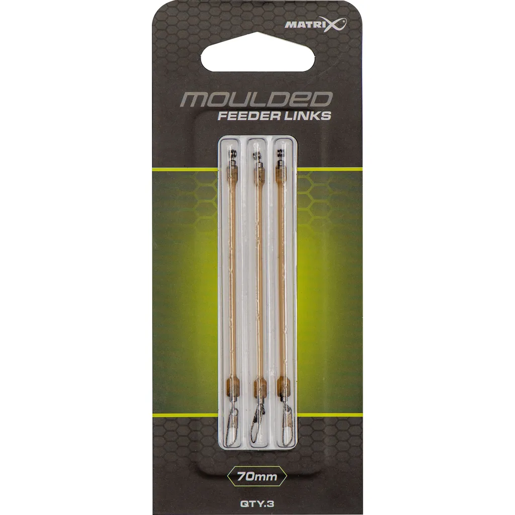 Matrix Moulded Feeder Link Rig-Zubehör 70mm 3pc