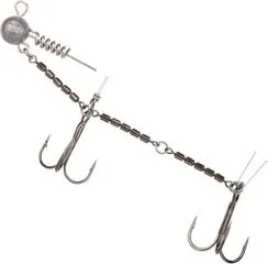 Spro Scew in Swivel 360 Rig 10g 1+2 Gamakatsu Treble 13