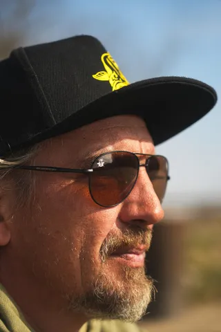 Black Cat Flyer Polarisationsbrille Brown Metal Pilot