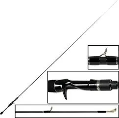 Bullseye Lucky Luck Cast Baitcaster-Rute 5–21g 2.25m 113cm 116g