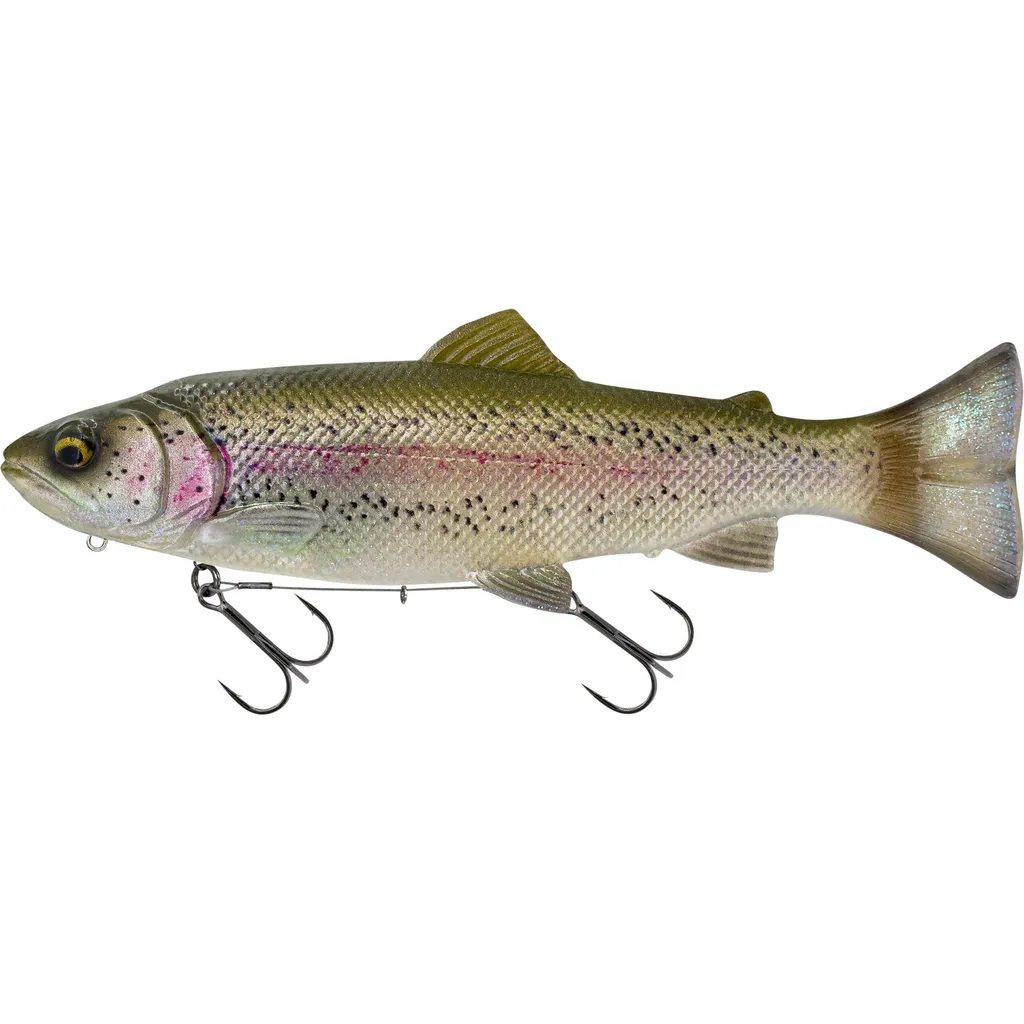 Savage Gear 3D Line Thru Pulsetail Trout SS Swimbait 25cm 185g Clear Rainbow Trout