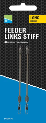 Preston Feeder Links Stiff Long 80mm