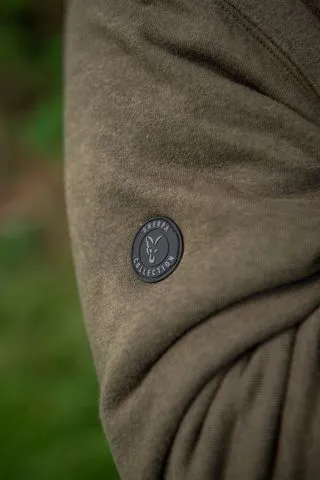 Fox Collection Sherpa Hoody Black/Orange 3XL