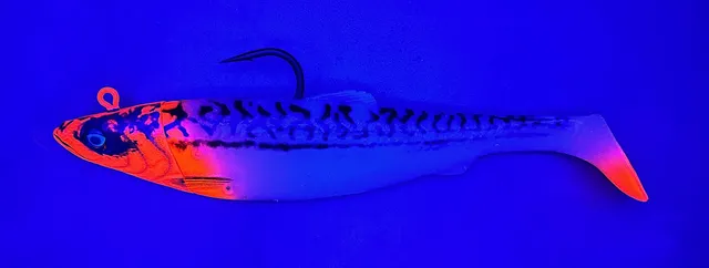 Savage Gear 4D Herring Big Shad Gummifische 18cm 112g Red Head Mackerel