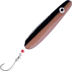 Troutwerk Inline Blinker Sea Trout Lure 69576 7.4cm 22g Black Red Copper