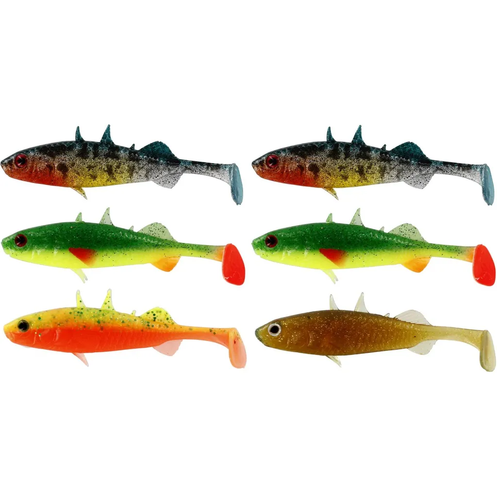 Westin Stanley the Stickleback Shadtail 5.5cm 1.5g Dark Water Mix