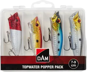 DAM Topwater Popper Pack Topwater 7-9cm 11-13g Assorted