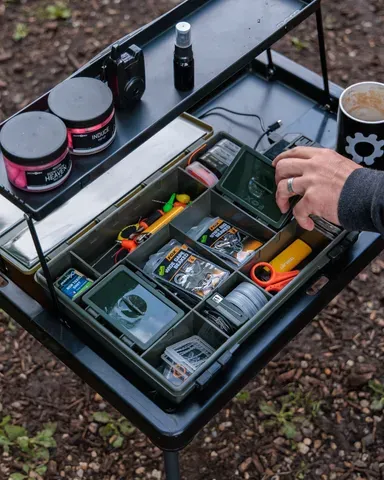 Fox 2 Tier Bivvy Table 1.8kg 38–57cm