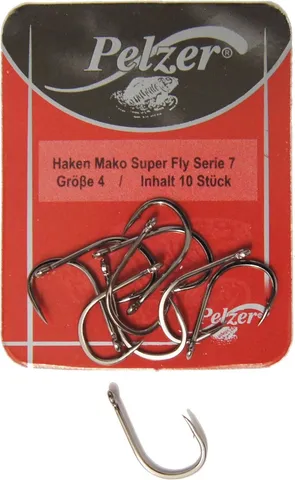 Pelzer Mako S.F. Serie 7 Haken 4 10pcs