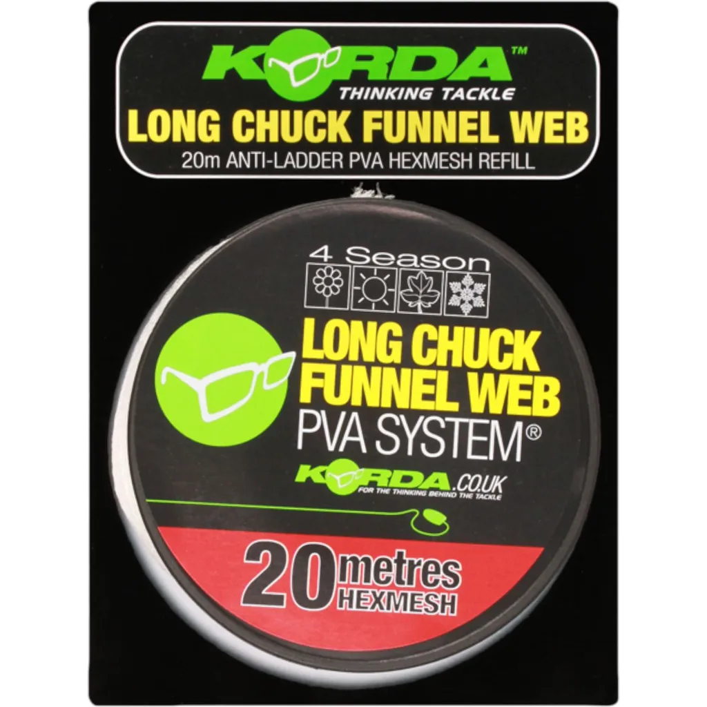 Korda Longchuck Funnel Web HEXMESH Refill Anfütterwerkzeug 20m