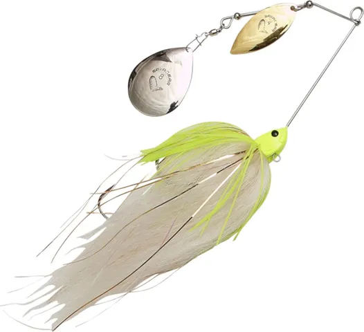 Savage Gear Da Mega Bush Spinnerbait 55g White Chartruese