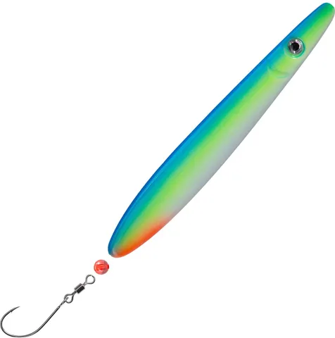 Troutwerk Inline Blinker 7.4cm 16g Blue/Yellow-Green/White