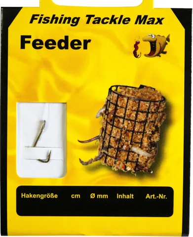 FTM Haken gebunden Feeder 100cm Ready-Made Rig #10 0.20mm