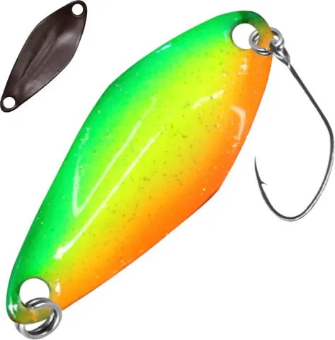 FTM Spoon Tremo 2.3g 2.9cm Rainbow-Brown Single Hook