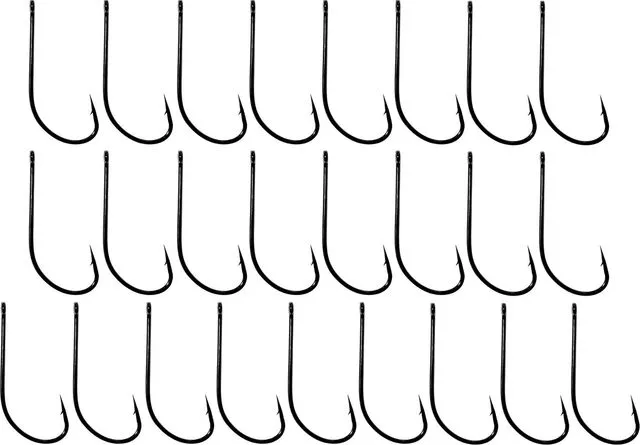 Gamakatsu F314 Fliegenhaken 25pcs Black