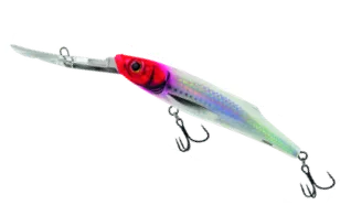 Salmo Freediver Super Deep Runner 7cm 12.2m 8g Holographic Red Head