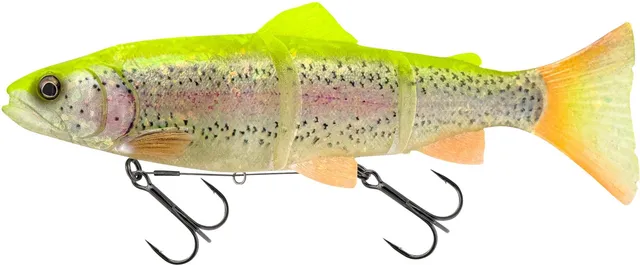 Savage Gear 3D Line Thru Trout Gummifische 15cm 35g Slow Sinking Clear Lemon Trout