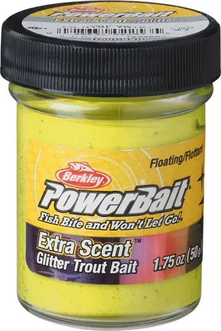 Berkley PowerBait Natural Glitter Forellenteig Glitter / Mais