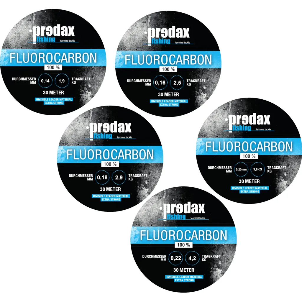 Predax Fluorocarbon 0.14–0.22mm 1.9–4.2kg 30m