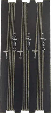Korda Leadcore leader Ring Swivel Karpfenzubehör 25686 100cm Weed/Silt