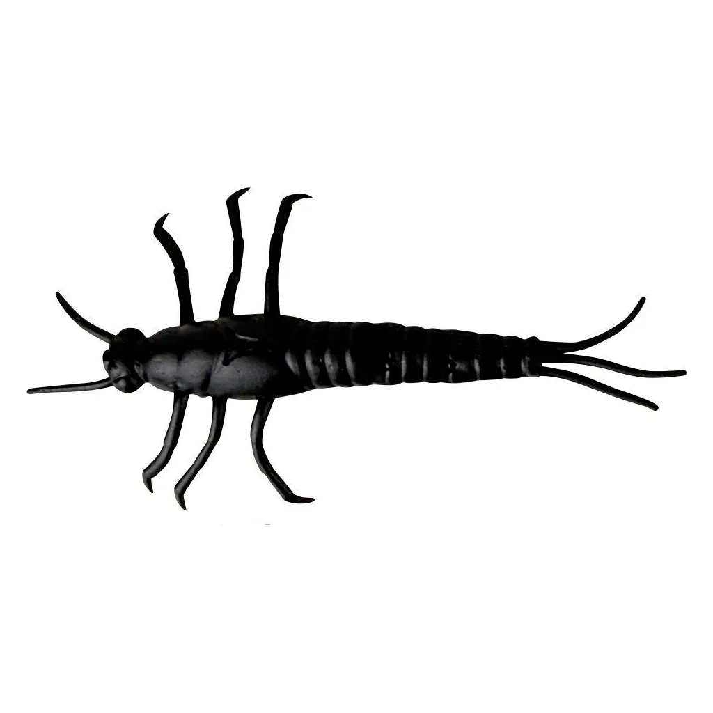 Savage Gear LB 3D PVC Mayfly Nymph Gummiköder 5cm 1g Black