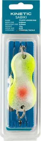 Kinetic Sabiki Plaice Leader Fertigvorfächer 120g #1/0 Bad Oyster