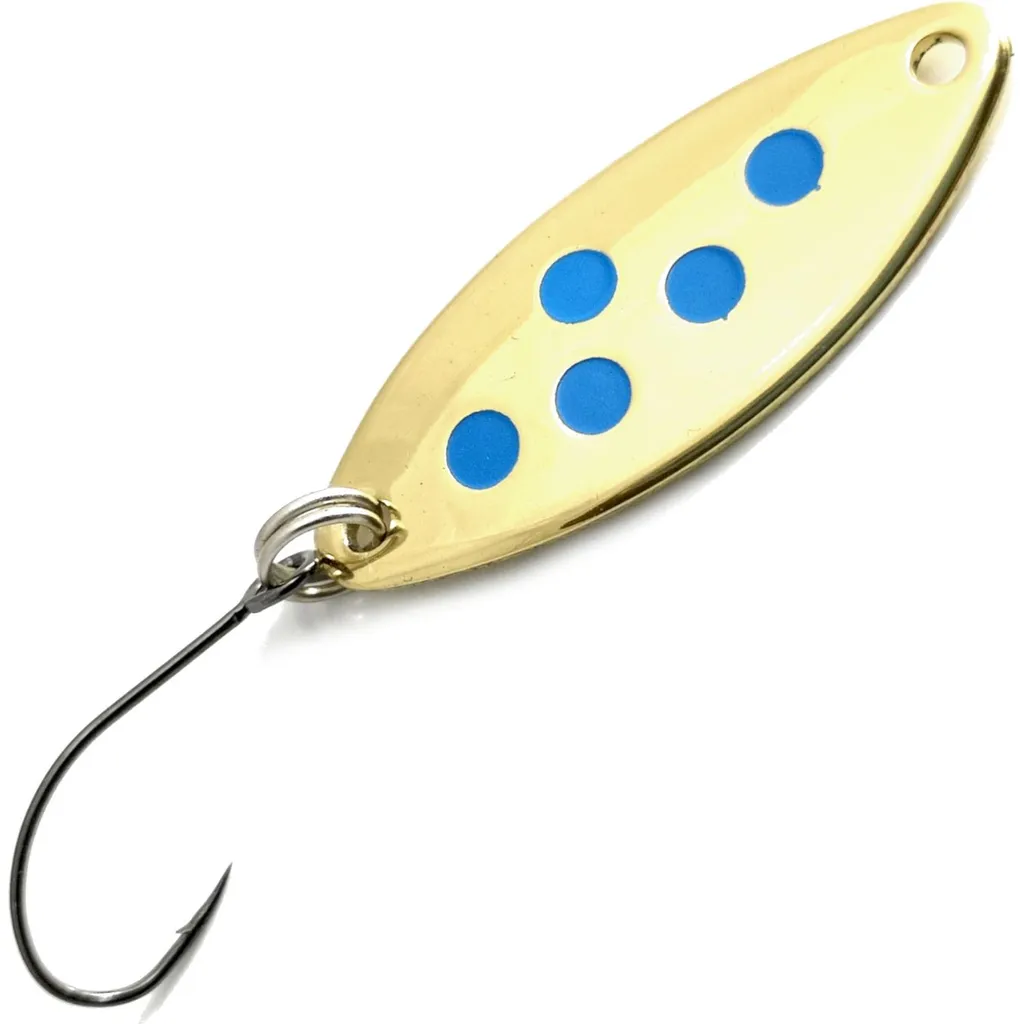 Troutwerk Spoon Blinker 70285 3.3cm 2.5g Gold Blau
