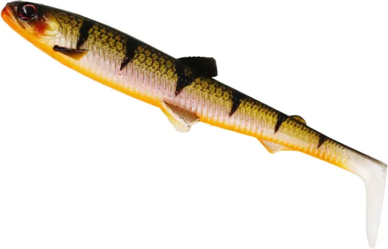 Westin BullTeez Shadtail 2pc 12.5cm 16g Bling Perch