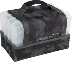 Fox Rage Voyager Camo Bag Stack Pack Medium 28x18x18cm 4 Compartments