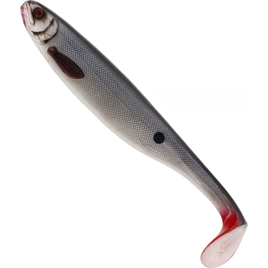 Westin Shad Teez Gummiköder 27cm 117g Stamped Roach