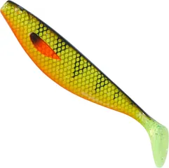Balzer Shirasu Booster Shad Gummiköder 6cm UV Perch