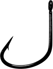 Gamakatsu LS-3513F N/L New Label Eyed Hooks Black #2