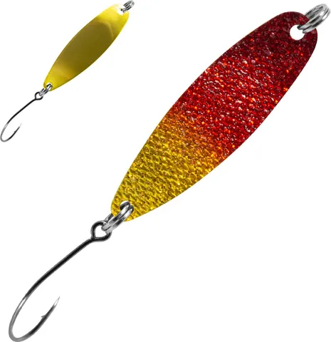 FTM Spoon Hammer 4cm 1.7g Rot Glitter - Goldfarben Glitter / Goldfarben