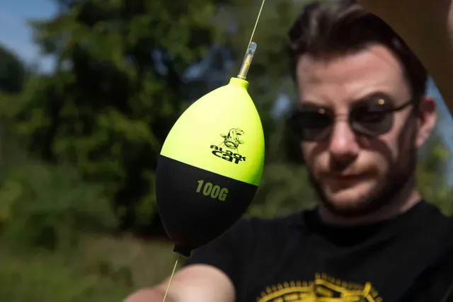 Black Cat Hard Core Beacon Float Pose 200g Black/Yellow