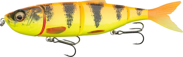 Savage Gear 4Play V2 Swim N Jerk Schwanzköder & Hybridköder 13.5cm 20g Golden Ambulance