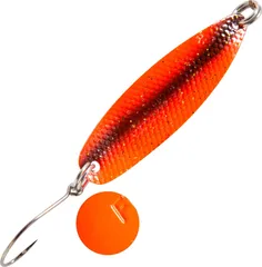 FTM Spoon Hammer 3.8cm 3.2g Orange-Red with Glitter/Black-Orange