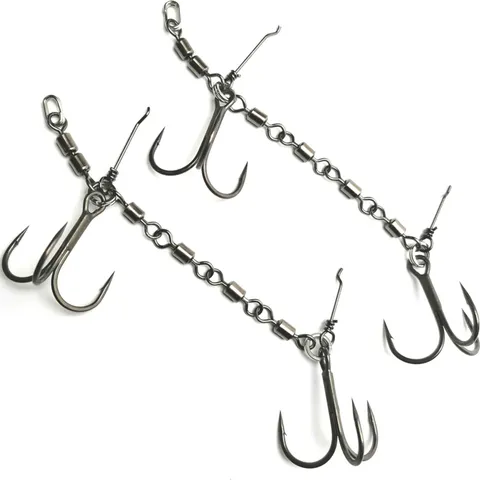 Pikecraft The 4 Swivel Stinger Rig #2/0 2pc